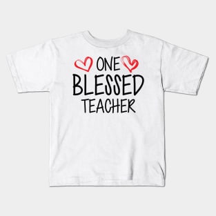 Teacher - One blessed teacher Kids T-Shirt